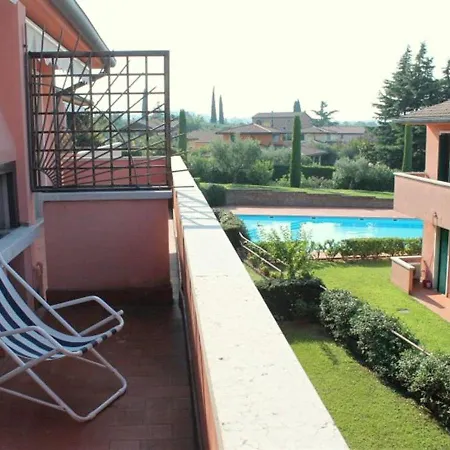 Beautiful With Garden And Fireplace Lazise