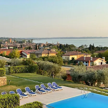 Ausblick Gardasee - Mit Seeblick, Infinity Pool, Garten Und Garage Apartment